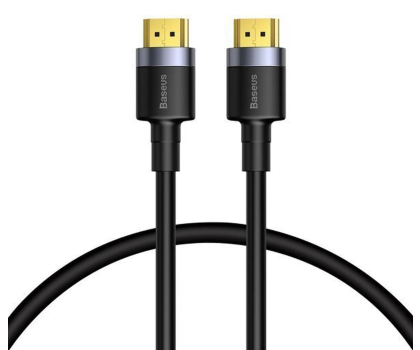 Kabel i złączka BASEUS 2m Black (4K HDMI Male - 4K HDMI Male)